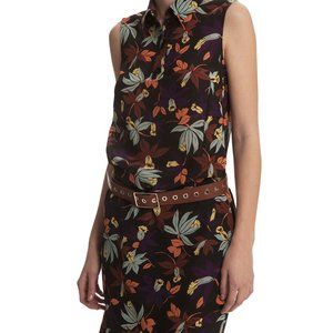 Gérard Darel Flowery Shirt Dress.